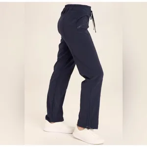 XCVI Wearables‎ Runyon Whisper Stretch Pockets Ruched Active Pant Blue S thumbnail 2