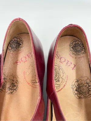 Taos Samba Mary Jane Shoes Women's Size 7 Deep Burgundy Red Low Heel Closed Toe thumbnail 5