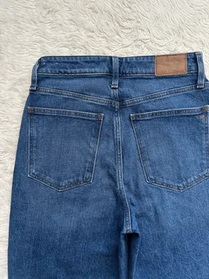 Madewell Jeans The Curvy Perfect Vintage Straight Jean in Mayfield Wash Sz 28 thumbnail 8