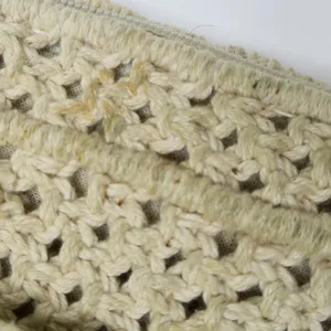 Vintage 70s Crochet Boho Philippine Macrame Crochet Clutch thumbnail 15