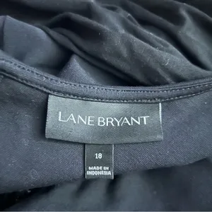Lane‎ Bryant Black Sequin Front Cut Out Knee Length Dress Size 18 thumbnail 6