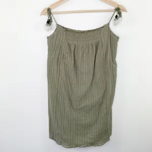 Joie‎ Womens Green Lillianna Mini Dress Size XXS Boho Earthy Casual Summer Boho thumbnail 2