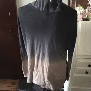 We the Free flowy ombré dipped long sleeve top thumbnail 2