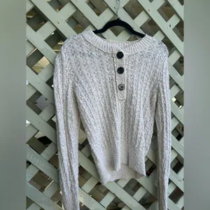 ❤️Free people All My Friends Knit Henley thumbnail 3