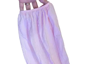 Artisan balloon GiGiO sleeve mini tunic dress, pink size L thumbnail 5