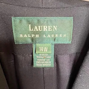 Lauren Ralph Lauren Black Wool‎ Blazer thumbnail 5