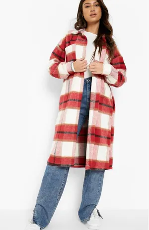 Boohoo 💕Longline Shacket💕 thumbnail 1