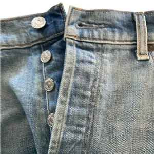 7 For All Mankind Ring-Detail Straight Jeans Riviera statement cropped capris thumbnail 11