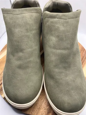Ryka Lifestyle Vera Olive Army Green Wedge Sneaker Bootie Shoe Sz. 9W thumbnail 5