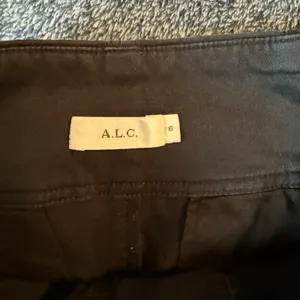 A.L.C. Kingsley Lace-Up Pants Size 6 Black ASO Kim K. Cropped High Rise Grunge‎ thumbnail 10