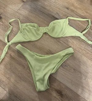 Monday Swimwear Set Green Size L thumbnail 3