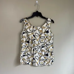 NWT Cynthia Epsy fine accessories‎ small silk top thumbnail 5