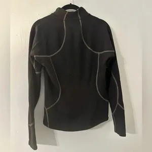 REI Quarter Zip Fleece Black Women’s Size Medium Active Sporty Hiking thumbnail 3