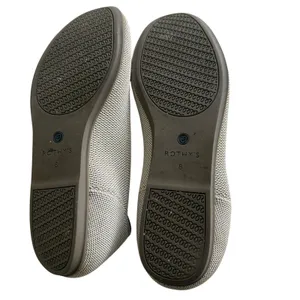 Rothy’s The Flat Round Toe Shoe Sz 8 Stretch Slip On Comfort Gray thumbnail 7