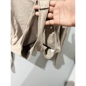 Abercrombie & Fitch Women's Long Sleeved Body Suit Beige Sz M R‎ thumbnail 6