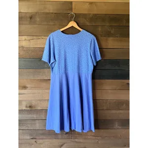 American-vintage Women's Blue and Purple Dress thumbnail 9