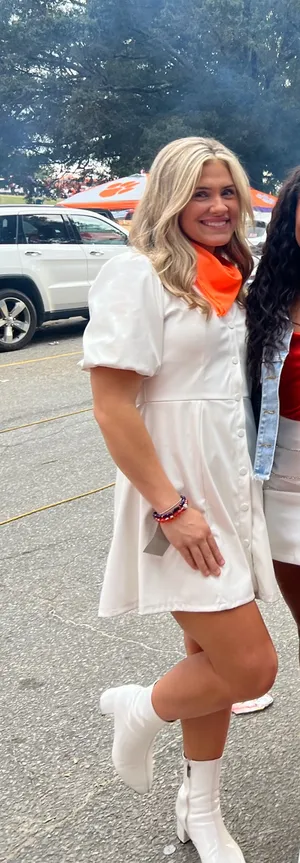TCEC White Pleather Mini Dress thumbnail 3