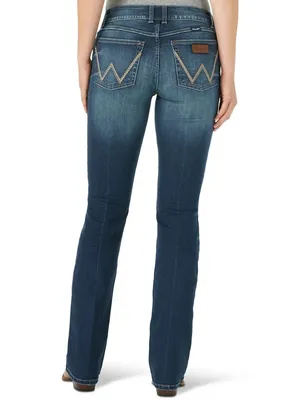 Wrangler Women's Retro Mae Bootcut Jean with Stretch Fabric 7X34 thumbnail 2