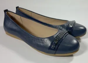 Easy Spirit‎ Sehera Slip-On Ballet Flats ES GIOVANNA Size 8M Navy Blue Everyday thumbnail 1