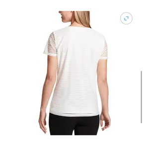 Calvin Klein Textured Short Sleeve Blouse Size XL thumbnail 2