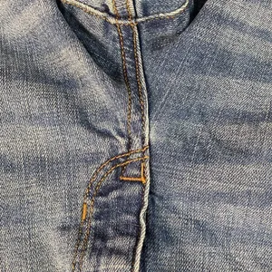 Frye‎ High Rise Straight Leg Blue Jeans Size 14 thumbnail 6