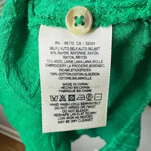 Anthropologie Akemi + Kin Abacos Green Eyelet‎ Tunic Blouse Top Medium OB762780 thumbnail 11