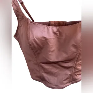 Victoria's Secret Pink SATIN LIGHTLY LINED CORSET TOP thumbnail 5