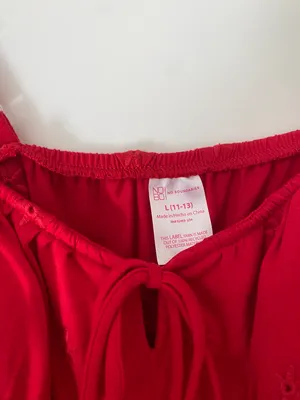 No Boundaries Red Tank Top thumbnail 3
