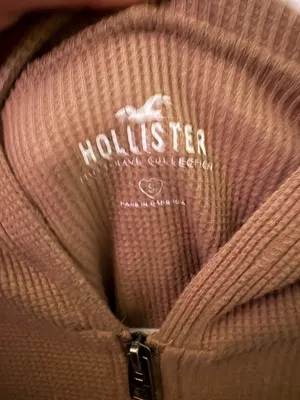 Hollister Cropped Zip-Up  thumbnail 3