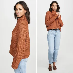 Free People My Only Sunshine Sweater in Tuscan Earth Size S thumbnail 5