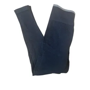 Vuori Helix Seamless Leggings Size XS The Rise The Shine Gray Black thumbnail 2