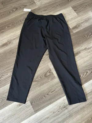 Tommy Hilfiger Black Elastic-Waist straight leg Pants thumbnail 4