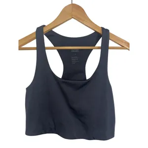 Girlfriend Collective Dark Gray Skyline Paloma Racerback Sports Bra Medium thumbnail 2