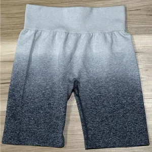 Running Girl Grey Ombre Athletic Shorts Women’s Small thumbnail 1