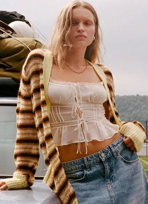 Urban Outfitters Stripped Cardigan thumbnail 1