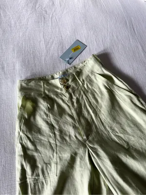 Antonio Melani High Rise Wide Leg Linen Blend Trousers NWT - size 0 thumbnail 11