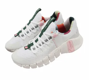 Nike Kids' White Multicolor Free-Style Athletic Shoes thumbnail 1