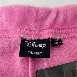 Disney Pink Fleece Shorts with Cat Design thumbnail 4