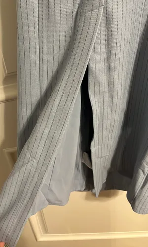 Abercrombie Strapless Tailored Midi Dress thumbnail 4