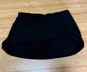 American Eagle Womens Black Large Skort With Slit Mini Skirt thumbnail 2