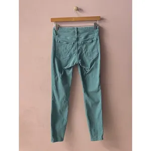 GAP Women's Teal Low Rise Skinny Jeans Size 24 thumbnail 2