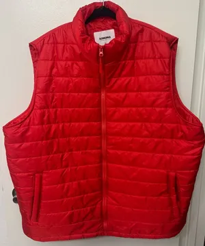 Red Sonoma Vest | Lightweight Quilted Casual Layering Vest thumbnail 1