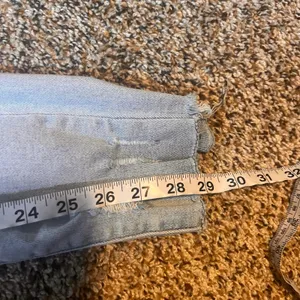 VERVET Los Angeles Womens Denim‎ Jeans Light Wash Distressed Frayed Hem Size 30 thumbnail 6