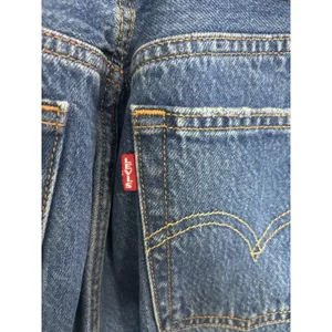 Levi’s Women's 501 Medium Wash Jeans Button Fly 27X28 Classic Straight thumbnail 4