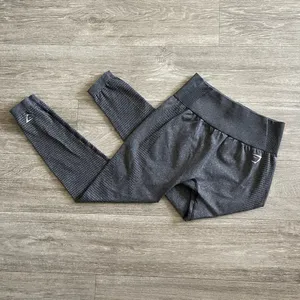 Gymshark vital seamless marl gray legging - large thumbnail 4