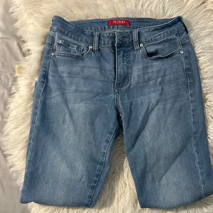 Guess Blue Ankle Cropped Jeans thumbnail 1