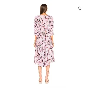 IRO Liky Floral Ruffle Midi Dress thumbnail 5