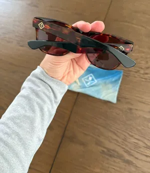 Wanderlust + Co Tortoise Shell Sunglasses with Brown Lenses thumbnail 1