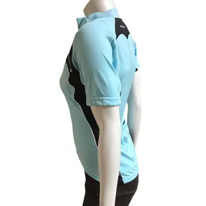 Endura Bike Cycling Short Sleeve Blue 1/4 Zip Shirt with Pockets Women's Size XS thumbnail 2
