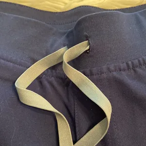 FIGS Technical Collection Pants size S inseam 30” waist 30” elastic navy blue thumbnail 12